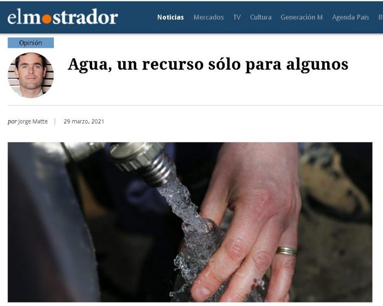 Lee más sobre el artículo Columna El Mostrador, 29 de marzo 2021
