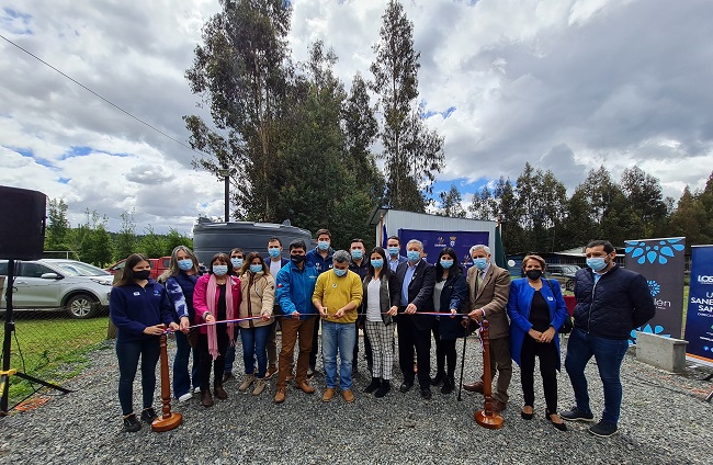 La Tribuna, 16 de octubre 2021, «Los Ángeles: Inauguran proyecto de agua potable rural en sector Camelias Bajas»